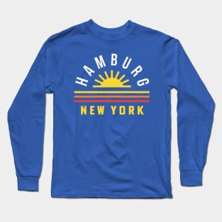 Hamburg New York Buffalo NY Lake Erie WNY Long Sleeve T-Shirt